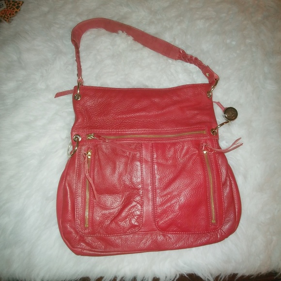the sak red purse